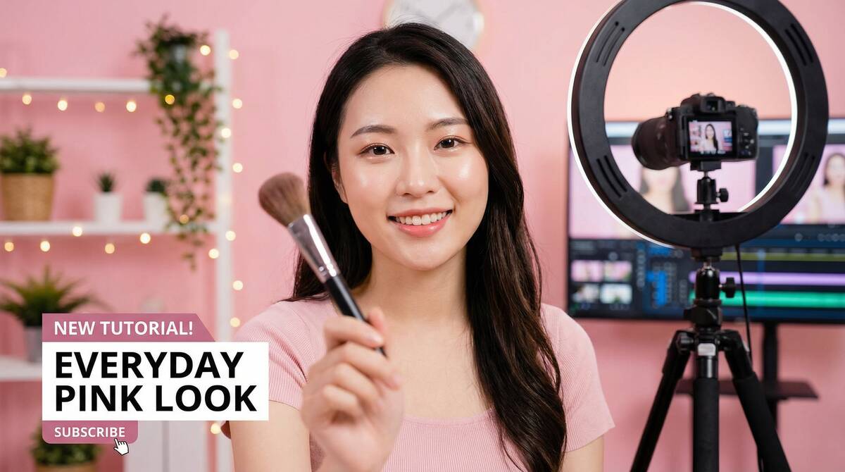 困困兔美妆视频教程